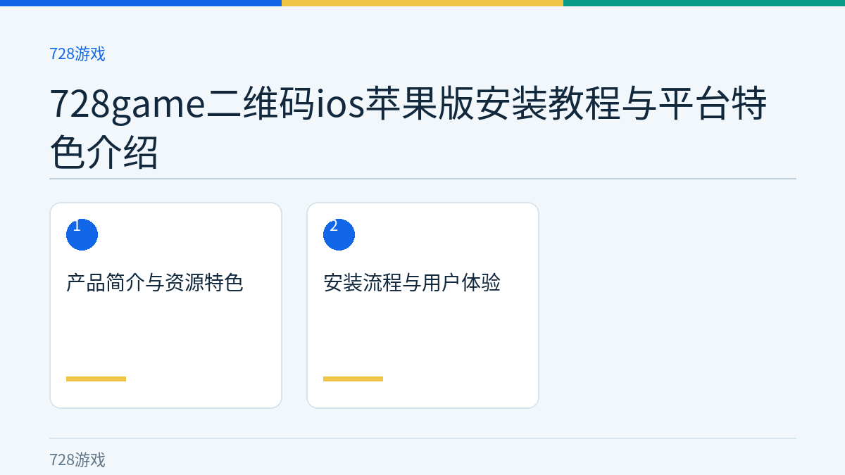 728game二维码ios苹果版安装教程与平台特色介绍文章内容示意图